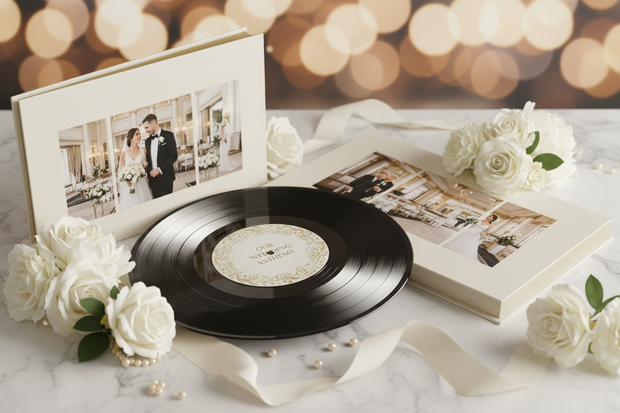 Wedding Vinyl Record vs Photo Album: Which Keepsake Lasts Longer?
