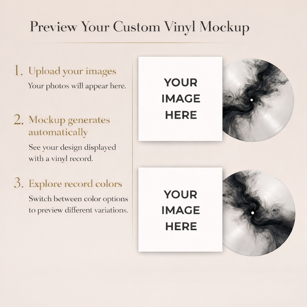 12″ Custom Vinyl Record | Ink Series