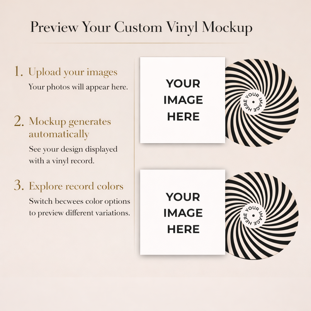 12″ Custom Vinyl Record | Kinetic Series - Spinner