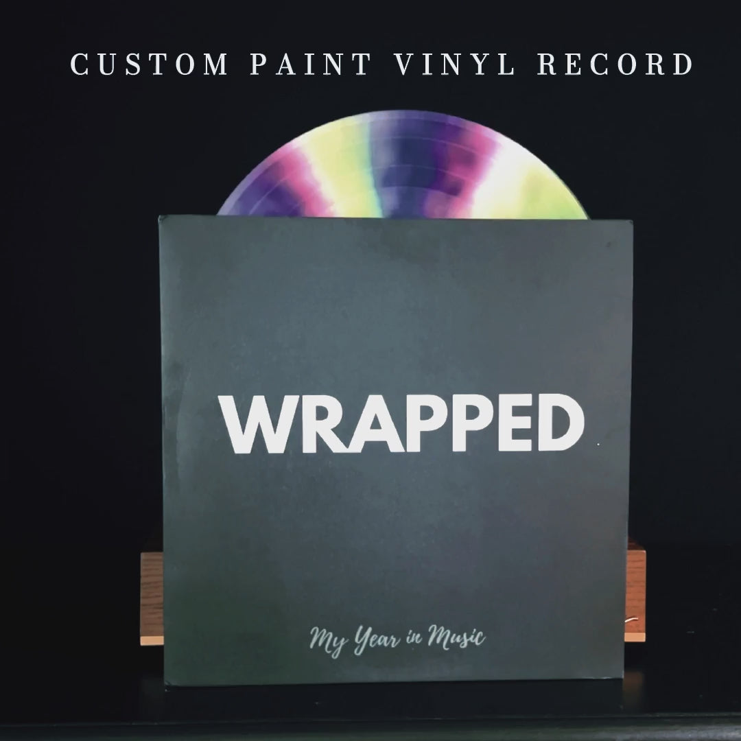 Paint Vinyl Record – Custom Artistic Edition | Black Label Vinyl